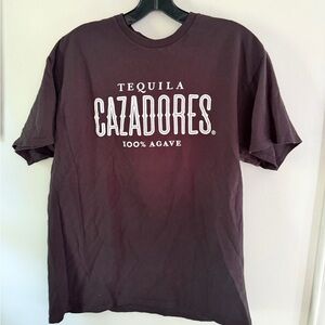 CAZADORES Tequila Los Altos De Jalisco 100% Agave Black Heather T Shirt
